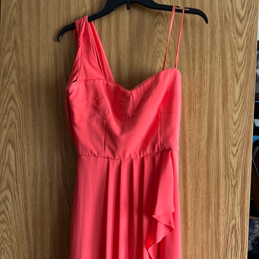 Coral long Dress